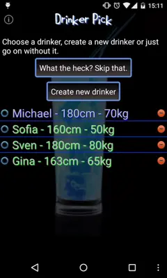 Blood Alcohol Tester android App screenshot 5